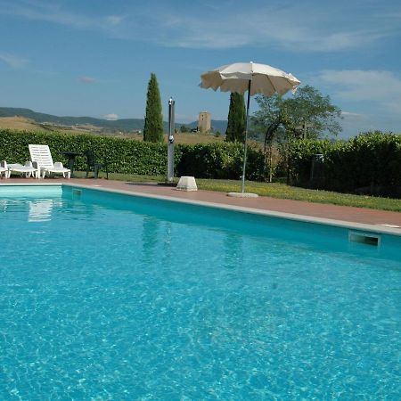 Spacious Farmhouse In Pienza With Swimming Pool Apartment Contignano ภายนอก รูปภาพ