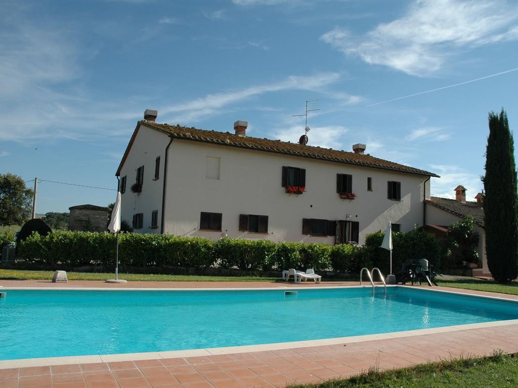 Spacious Farmhouse In Pienza With Swimming Pool Apartment Contignano ภายนอก รูปภาพ