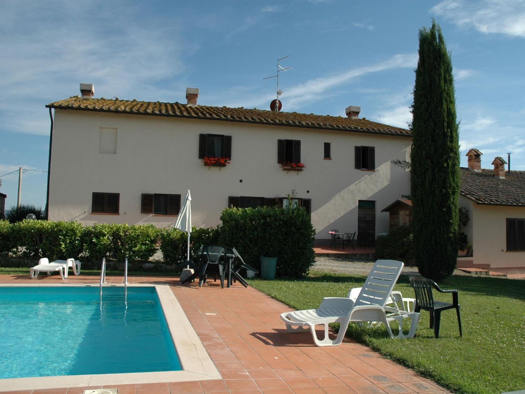 Spacious Farmhouse In Pienza With Swimming Pool Apartment Contignano ภายนอก รูปภาพ
