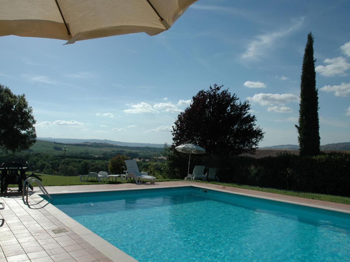 Spacious Farmhouse In Pienza With Swimming Pool Apartment Contignano ภายนอก รูปภาพ