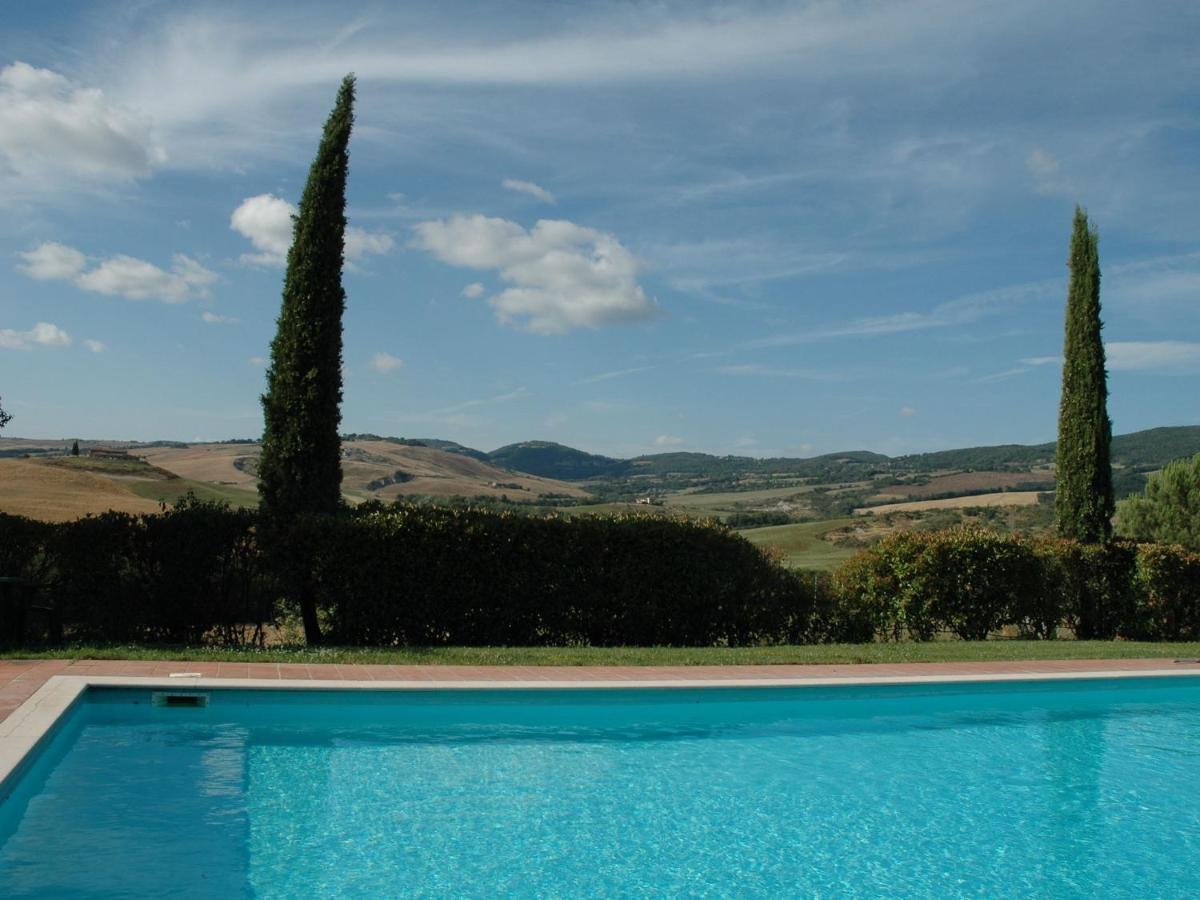 Spacious Farmhouse In Pienza With Swimming Pool Apartment Contignano ภายนอก รูปภาพ